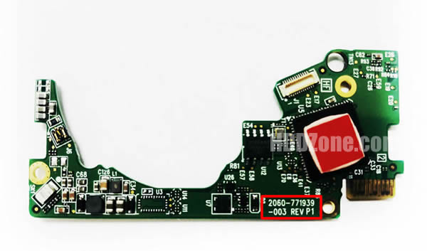 2060-771939-003 WD Elektronika Kontrolera Dysk Twardy