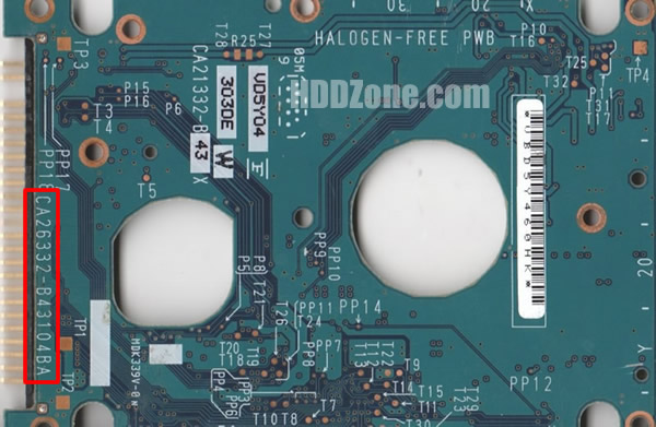 CA26332-B43104BA Fujitsu Elektronika Kontrolera Dysk Twardy